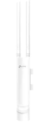 TP-Link Omada EAP225-Outdoor Point d'accès WiFi 5 AC1200 extérieur IP65, 1 port Ethernet Gigabit support PoE/PoE+, Itinérance transparente, Omada Mesh