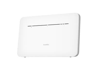 Huawei Routeur mobile 4G+ 4G Wi-Fi Lte Cat. 7, vitesse de téléchargement jusqu'à 300 Mbit/s, double bande AC1300, 4 ports Gigabit Ethernet, blanc, sélection automatique et formation de faisceaux