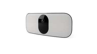Arlo Floodlight 2K, Caméra de Surveillance Extérieure avec Projecteur WiFi Sans Fil, Autonomie de 6 mois, Lumière de 2000-3000 Lumen, Vision Nocturne Couleur, Détecteurs de Mouvement, Noir