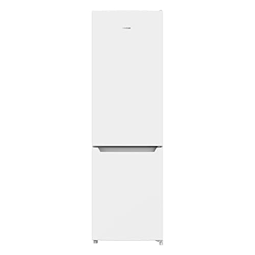 Cecotec Réfrigérateur Combi 2 Portes Bolero CoolMarket Combi 250 White E. 250 L, Hauteur 180 cm et 55 cm de Largeur, Basse Consommation, Système Multi Air Flow, Total No Frost et 2 Tiroirs