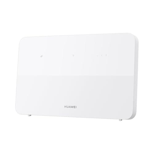 Huawei Routeur 4G+ CPE 5, B636, routeur SIM LTE, Cat 7+, DL 400Mbps/UL 200Mbps, Wi-FI 6 AX3000, 4 LAN Ports Ethernet, Diagnostic Wi-FI visualisé, Couverture de Signal de qualité Industrielle