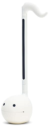 Otamatone Blanc [w. Manuel en Anglais] Synthétiseur d'instruments de Musique électronique Japonais par Cube/Maywa Denki