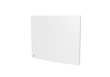 BESTHERM - Radiateur électrique fixe à inertie sèche fonte 1000W Bestherm BIA horizontal blanc