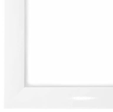 Online-GalleryKing OGK Cadre photo en bois 33 x 98 cm Blanc brillant | Photo | Poster | Puzzle | Galerie | Cadre