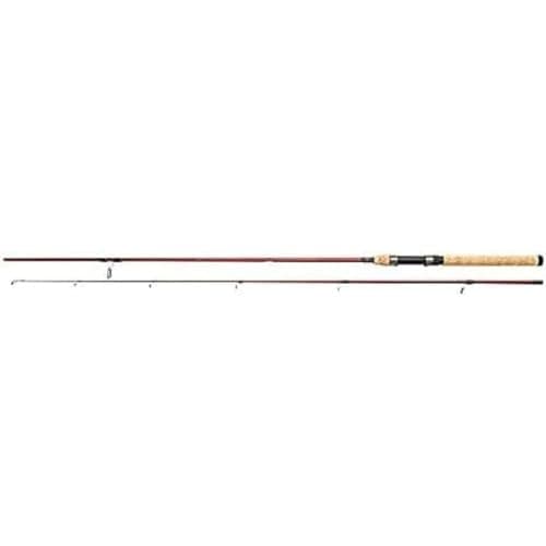 Berkley Cherrywood Canne à Pêche Spinning - Poignée en Liège et Canne en Carbone Légère - Pêche du Carnassier en Eau Douce et en Mer au Leurre