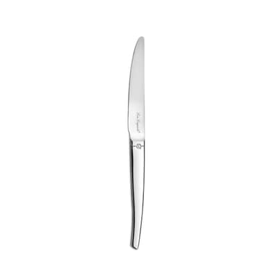 Lou Laguiole Jet - 12 couteaux de table bout rond