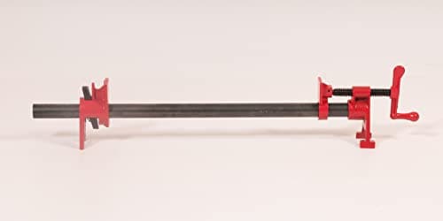 Serre-joint à Tube 1200 mm 3/4 pour le travail du bois, le métal et le collage du bois Établi pour Travail du Bois Serrage Etau à Bois en Fer Durable Étau à Vis
