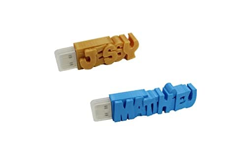 3DKOUPE - Clé USB Personnalisée - 32 go - USB 3.0 - Personnalisable avec Texte - 18 Couleurs au Choix - Conçu et fabriqué en Europe