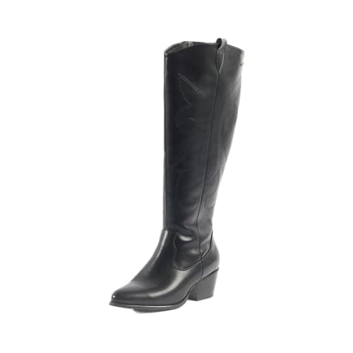 GABYLOU Bottes mollets larges XL - Modele Vanessa. Black23. 40