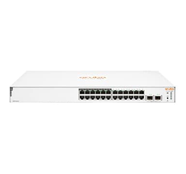 Aruba Instant on 1830 24G 12p Class4 PoE 2SFP 195W Géré L2 Gigabit Ethernet (10/100/1000) Connexion Ethernet, supportant l'alimentation Via ce Port (PoE) 1U