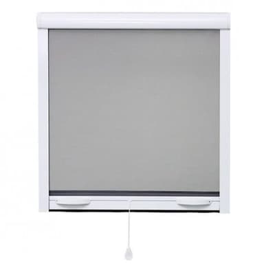 MOUSTIQUAIRE en ALU Enroulable H.145 X L.100 CM pour FENETRE - Top Prix - poignées Design