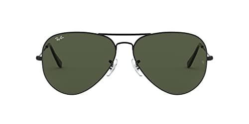 Ray-Ban Aviator 2 Montures de Lunettes, Noir, 62 mm Mixte