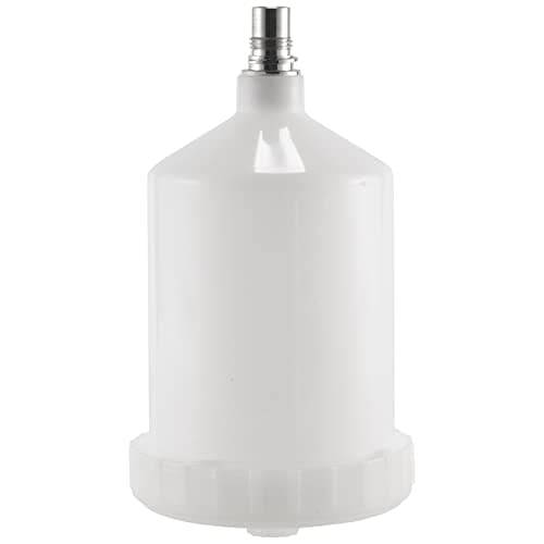 Popshyly Pot de peinture Hvlp en plastique de 600 ml pour pulvérisateur Sata Cup Raccord Jet Pulvérisateur