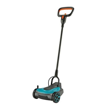 Set tondeuse à gazon sans fil HandyMower 22/18 V P4A Gardena, prêt à l’emploi : Tondeuse manuelle, pour pelouse jusqu’à 50 m², hauteur de coupe réglable, avec batterie 18 V P4A (14620-20)