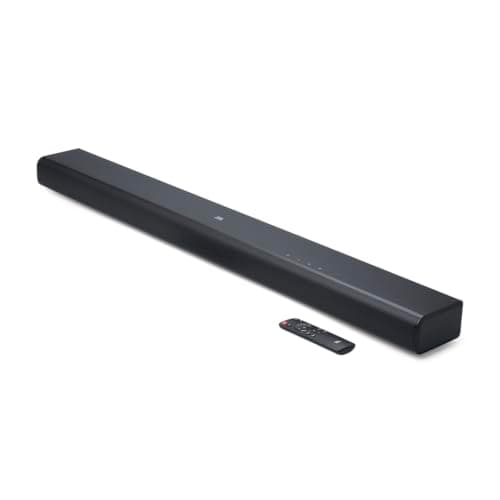JBL Cinema SB 510, Barre de son 3.1 canaux avec caisson de basses intégré, connexion HDMI ARC, Dolby Audio, Bluetooth intégré, design compact, 200 W, noir, Prise européenne (Type C)