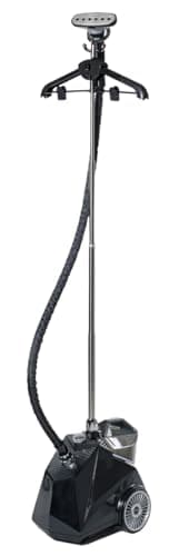 Défroisseur vapeur professionnel 2350 W robuste et puissant, débit vapeur max. de 60 gr/min, réservoir d'eau 3.8 L Noir