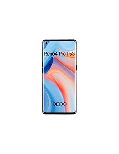 OPPO Reno4 Pro - Smartphone débloqué 5G - 256 Go - 12 Go de RAM - Batterie 4000 mAh avec Technologie de Charge Rapide SuperVOOC 2.0 / 65W - USB-C - Android 10 - Téléphone Portable - Noir Spatial