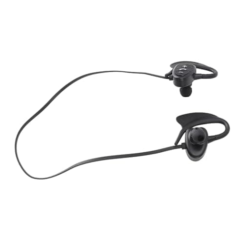 Casque de Natation, écouteurs sans Fil à Conduction Osseuse étanche IPX8, Lecteur MP3 32 Go pour la Course, le Sport, le Silicone, L', Unisexe (BLACK)