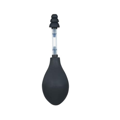Otizen Pompetta - Dispositif Anti-Acouphènes Naturel. Soulage Sifflements Oreille et Mal des Transports. Silicone Médical Hypoallergénique. Confort Quotidien (Black, regular)