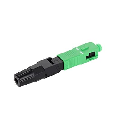 OCEANCOMM 10pcs Connecteur rapide pour fibre optique SC APC Fiber Optic Fast Connector Fiber Quick Connector
