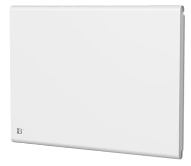 BESTHERM - Radiateur électrique fixe à inertie sèche céramique+film 1000W Bestherm FREYA horizontal blanc