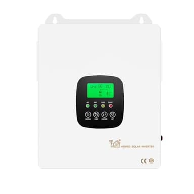 SOGTICPS Onduleur solaire hybride On/Off Grid 10,3 kW 48 VDC AC220 V MPPT 180 A - Chargeur solaire max double entrée PV - 2 x 6000 W 500 V - Double communication pour WiFi, PACE BMS