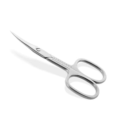 OTTO HERDER Solingen Ciseaux à ongles incurvés - Ciseaux à ongles extra tranchants de 9 cm avec lame incurvée - Micro-dents unilatérales en acier inoxydable de qualité supérieure - Pour ongles des