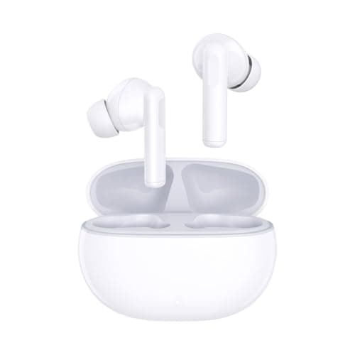 HONOR Choice Écouteurs X7i,Unité D'entraînement de 12,4 mm,ANC Hybride de 45 DB,Autonomie de 40 Heures,ENC à Double Microphone Bluetooth 5.3,ANC à 3 Niveaux et Mode Sensibilisation,Blanc