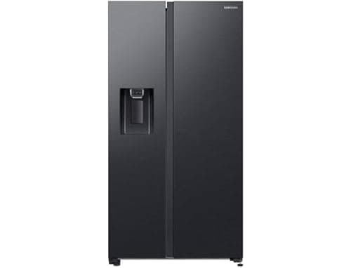 R�FRIG�RATEUR AM�RICAIN 635L CLASSE E DISTRIBUTEUR EAU&GLACONS NOIR CARBONE