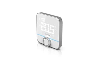 Thermostat d’Ambiance II Bosch Smart Home pour Les systèmes de Chauffage câblés, 230 V, Compatible avec l’Assistant Google et Alexa