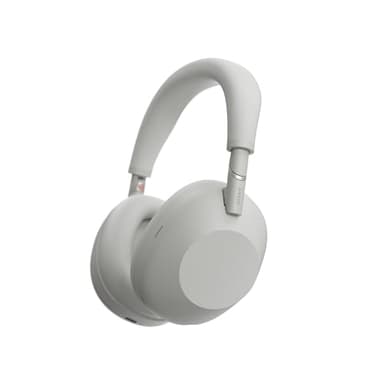 Sony WH-1000XM6 Casque sans-Fil Bluetooth à réduction de Bruit Noir, Son Hi-Res Unique, Confortable, Conception Pliable, Etui résistant, 30h Autonomie, iOS & Android - Argent Platine
