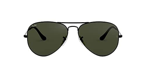 Ray-Ban - Lunette de soleil Aviator Large Metal Aviator Noir/Gris/vert - Homme, L2823