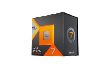 AMD Ryzen 7 7800X3D Processeur avec La Technologie 3D V-Cache (Radeon Graphique Intégré, 8 Cœurs/16 Threads, 120W TDP, Socket AM5, Cache 104 Mo, Jusqu'à 5,0 GHz Fréquence Boost, sans Ventilateur)
