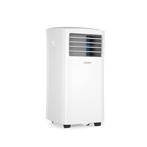 COMFEE' Climatiseur Mobile 9000 BTU/h 2,6kW, 3-EN-1 Refroidisseur Déshumidificateur Ventilateur, Fonction Follow me, Minuterie, Mode nuit, Pour salon et maison de 33㎡/88m³, MPPH-09CRN7, R290
