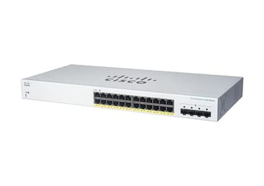 Cisco Commutateur Intelligent Business CBS220-24T-4G | 24 Ports GE | Ports SFP 4 x 1G | Garantie matérielle limitée de 3 ans (CBS220-24T-4G-EU)