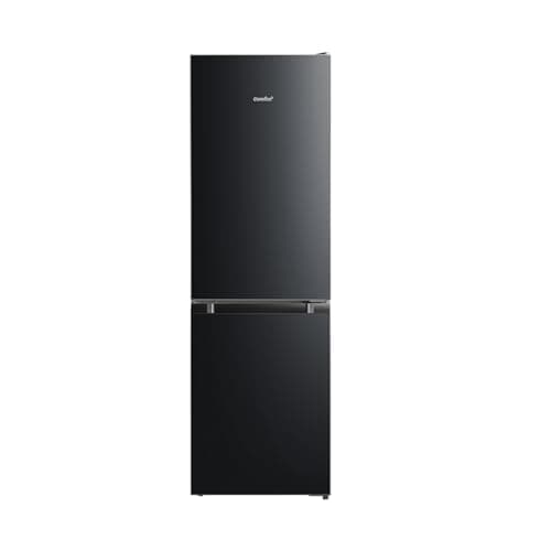 Comfee' RCB169DK2(E) Réfrigérateur avec Congélateur/Hauteur 150 cm/Low Frost/Température Réglable du Réfrigérateur/Lumière LED/195 kWh/an/115L Réfrigérateur/59L Congélateur/Noir