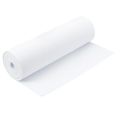 BENECREAT 3 m Rouleau Artisanal en Mousse EVA, Panneau de Mousse Eva 2 mm, Planche D'Artisanat en Mousse Blanche pour les Arts et L'Artisanat, Costumes de Cosplay et Protection Murale