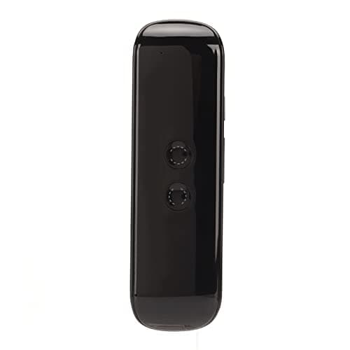 Traducteur Vocal Intelligent AI, Traducteur Multilingue, Appareils de Traduction Portables Instantanés Bidirectionnels en 44 Langues pour L'apprentissage du Travail en Voyage (Le Noir)