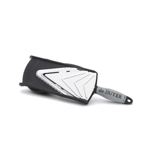 De Buyer - Mandoline coupe-tranche complet KOBRA - Noir - 36,5 x 12,2 x 8 cm -