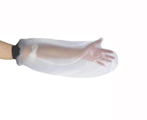 HKF HO KI HO Protège Plâtre Bras Adulte,Protection Platre Bras,Sac Douche/Etanche Platre Gardez les Plaies et le Bandage au sec Pendant le Bain - Avant-bras - 57CM