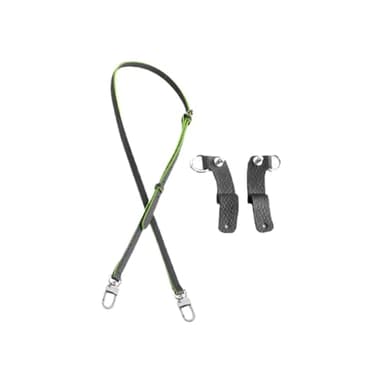 Générique Bandouliere Compatible avec Sac Longchamp Mini, Cuir Réglable Laniere Sac Bandouliere Compatible avec Sac Longchamp Femme Pliage Sangle Petit Sac pas cher (Green)