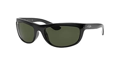 Ray-Ban Balorama RB4089-601/31 Lunettes de Soleil, Noir, 62.0 Mixte Adulte