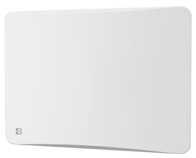 BESTHERM - Radiateur électrique fixe à inertie sèche céramique 1000W plug & play Bestherm OVEO horizontal blanc