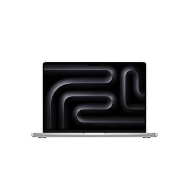 Apple MacBook Pro Ordinateur Portable avec Puce M4, CPU et GPU 10 cœurs : Conçu pour Apple Intelligence, écran Liquid Retina XDR 14,2″, 16Go de mémoire unifiée, 512 Go de Stockage SSD; Argent