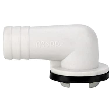 Tuyau Évacuation Condensat Clim, Connecteur Tuyau De Vidange Clim,Adaptateur De Tuyau De Vidange AC, Connecteur de Tuyau Vidange pour Climatiseur Angle Droit Outil de Drainage de Climatisation