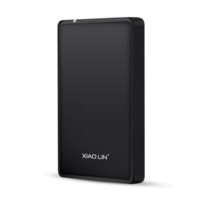 XIAOLIN Ultra Mince Disque Dur Externe Portable USB 3.0 de 2,5 Pouces Plug and Play Compatible avec PC, Mac, Ordinateur Portable, (500, GB)
