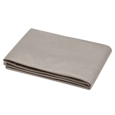 STOF - Drap Plat -Taille 180x290 cm - 100% Coton certifié Oeko-Tex - Couleur Lin - Modèle Eden - Linge de Lit pour Maison - Doux et Confortable