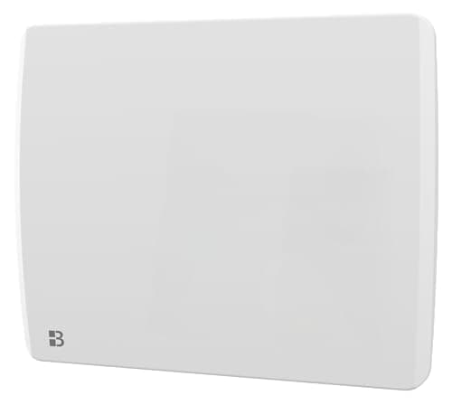BESTHERM - Radiateur électrique fixe à inertie sèche céramique 1000W Bestherm ARIA horizontal blanc