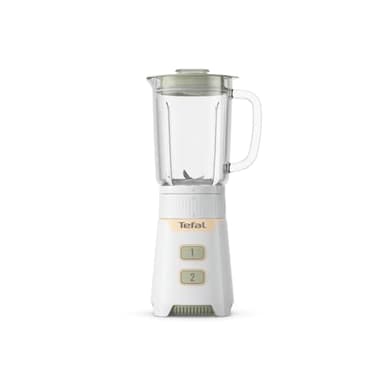 Blender TEFAL Mini , Puissance 400 W, Bol verre 0.7 L, lames Powelix amovibles, Compact, Mixeur haute performance, Minimix BL165