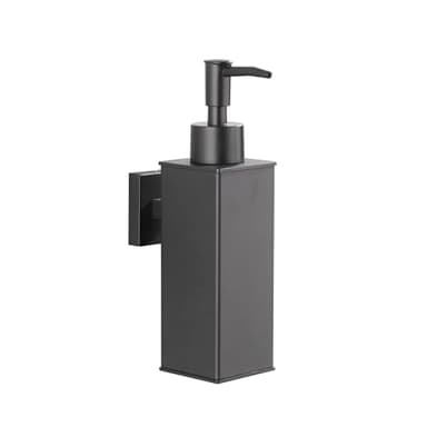 BGL Distributeur de Savon Mural en Acier Inoxydable 304 - Noir Mat - pour Un Usage Quotidien